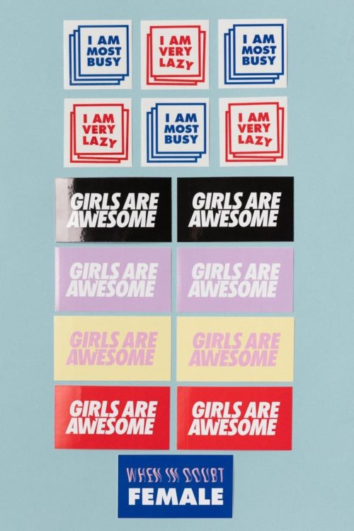 Girls are Awesome Sticker Pack Small
