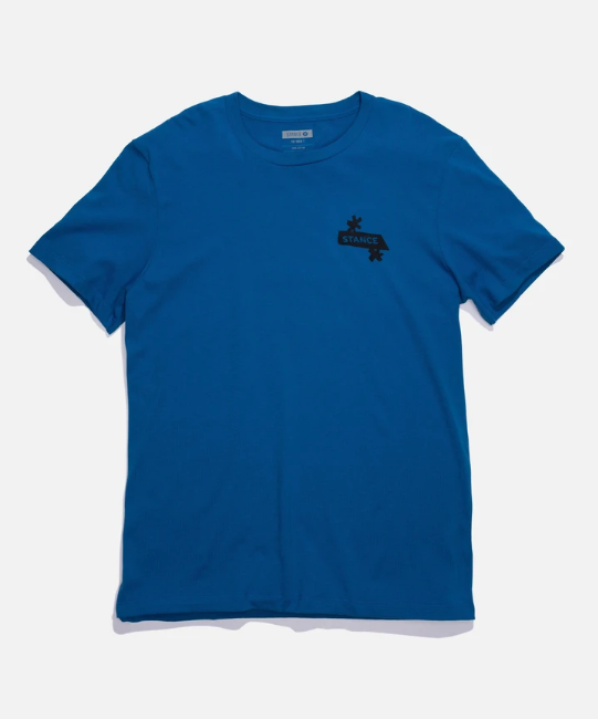 Stance T-Shirt Nest Blau