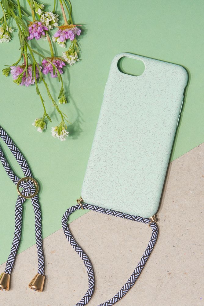 24 Colours phone chain Biodegradable mint iPhone 6/7/8