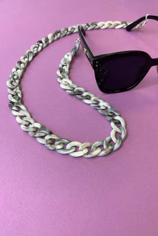 24 Colors sunglasses chain gray