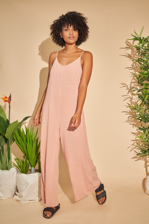 Native Youth Jumpsuit Rosewood pink