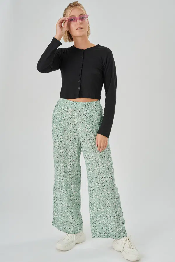 24 colors trousers mint