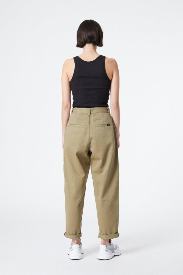 Dr.Denim Bella Paperbag Jeans olive