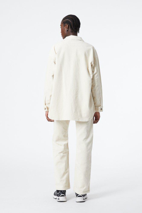 Dr Denim cord shirt Mona off white