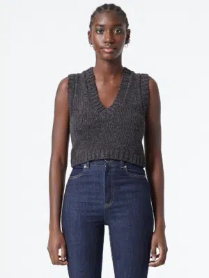 Dr Denim tank top Tara graphite