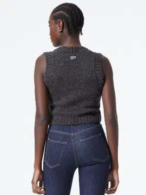 Dr Denim tank top Tara graphite