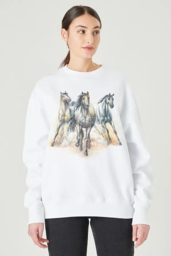 24 colors sweater white