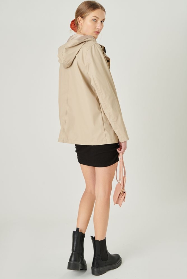 24 colors rain jacket beige - 24 Colors 