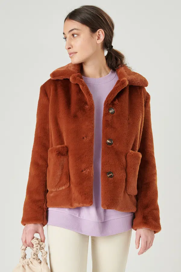 24 colors jacket brown