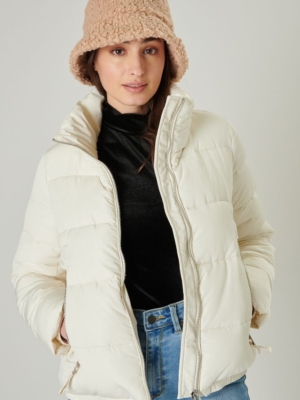 24 Colours Jacke creme weiss