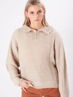 24 colors knitted sweater beige