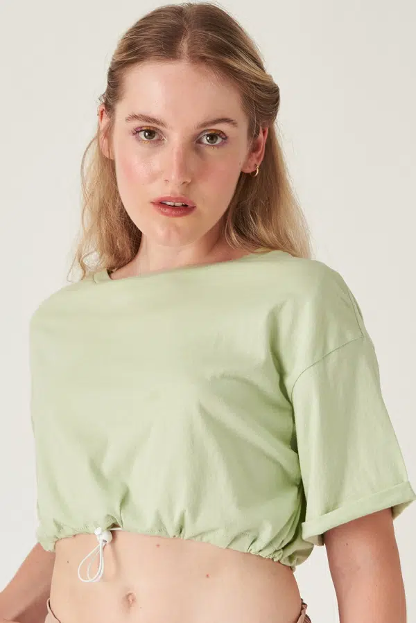 24 Colors shirt with drawstring mint