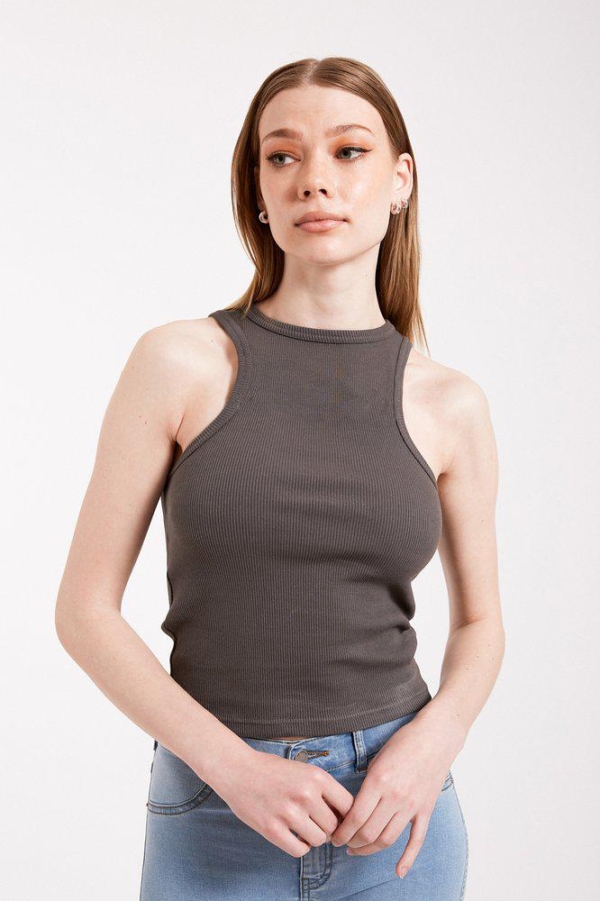 Dr.Denim Top Amelie carbon