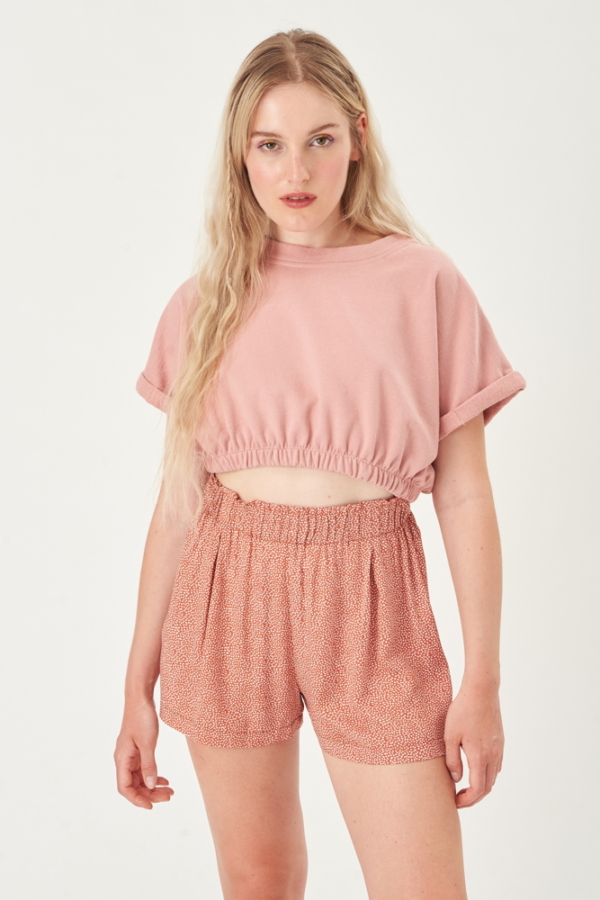 24 Colours Shorts gemustert rost