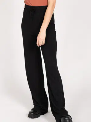 24 Colours Strickhose schwarz