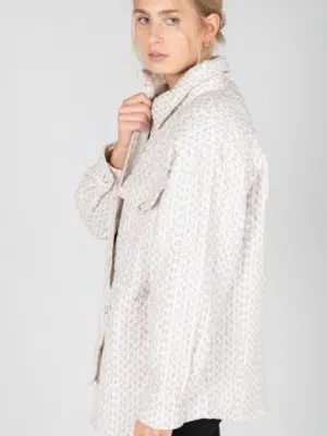 24 Colours Oversized Jacket checked