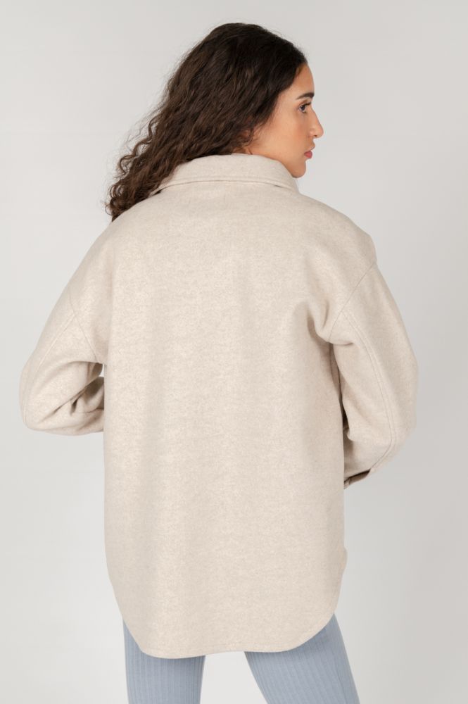 24 Colours Oversized Jacket beige 24 Colours Oversized Jacket beige