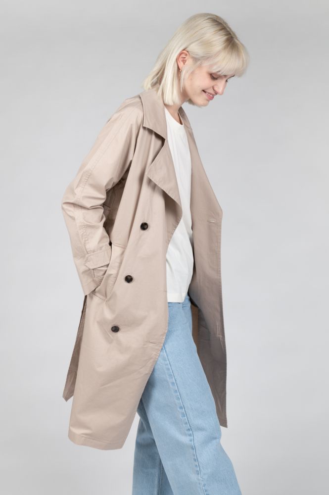24 Colours trench coat beige