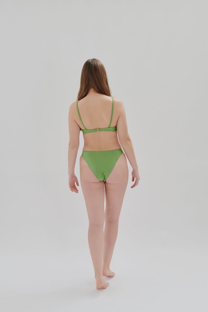 24 Colours Bikini Oberteil grün