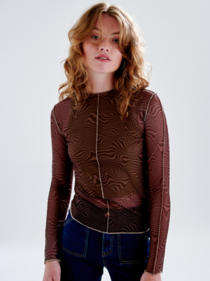 24 Colours long sleeve shirt brown