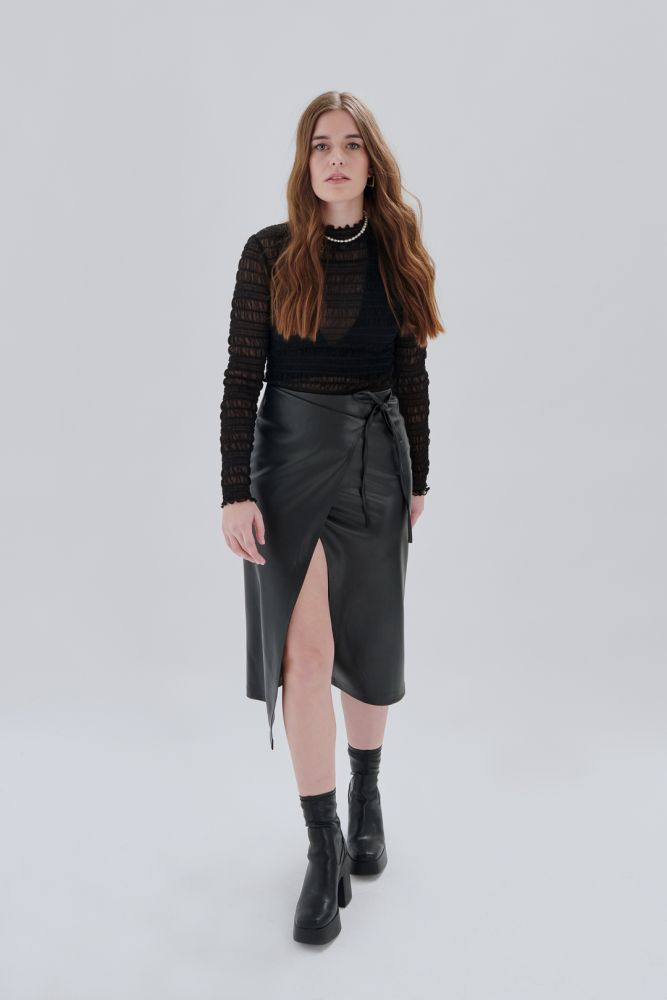 24 Colours skirt in leather look 24 Colours skirt in leather look