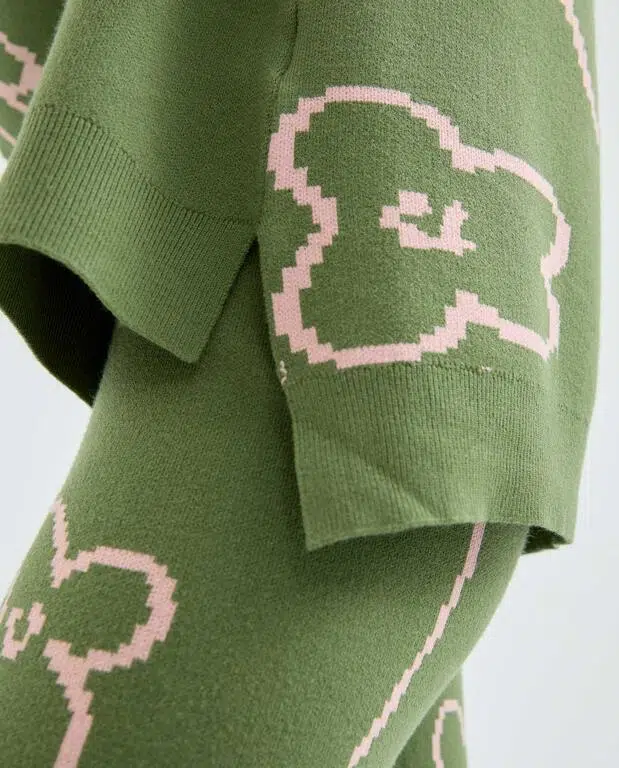 Compania Fantastica knit sweater green