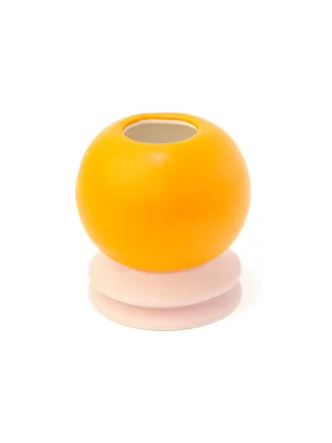 Helio Ferretti Keramikvase orange