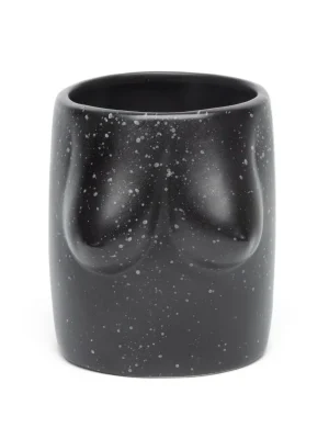 Helio Ferretti Tits Vase groß schwarz