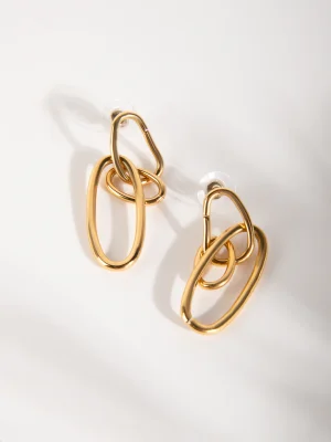 24 Colours Ohrringe gold