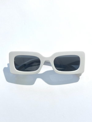 No Cream Sonnenbrille Alice weiss