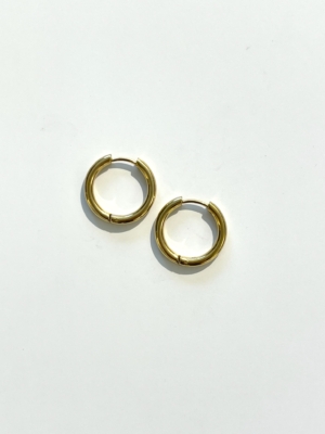 No Cream Ohrringe Hoops gold 1,2 cm