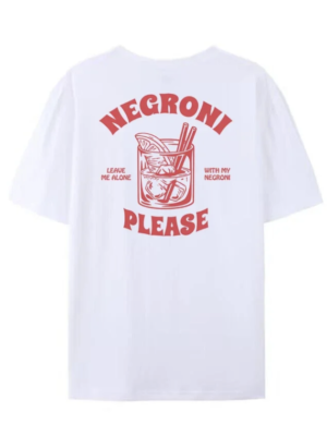 No Cream T-Shirt Negroni Please