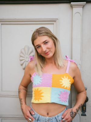 Native Youth Häkeltop Sunia Crochet Top