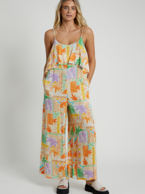Native Youth Jumpsuit Beach Print