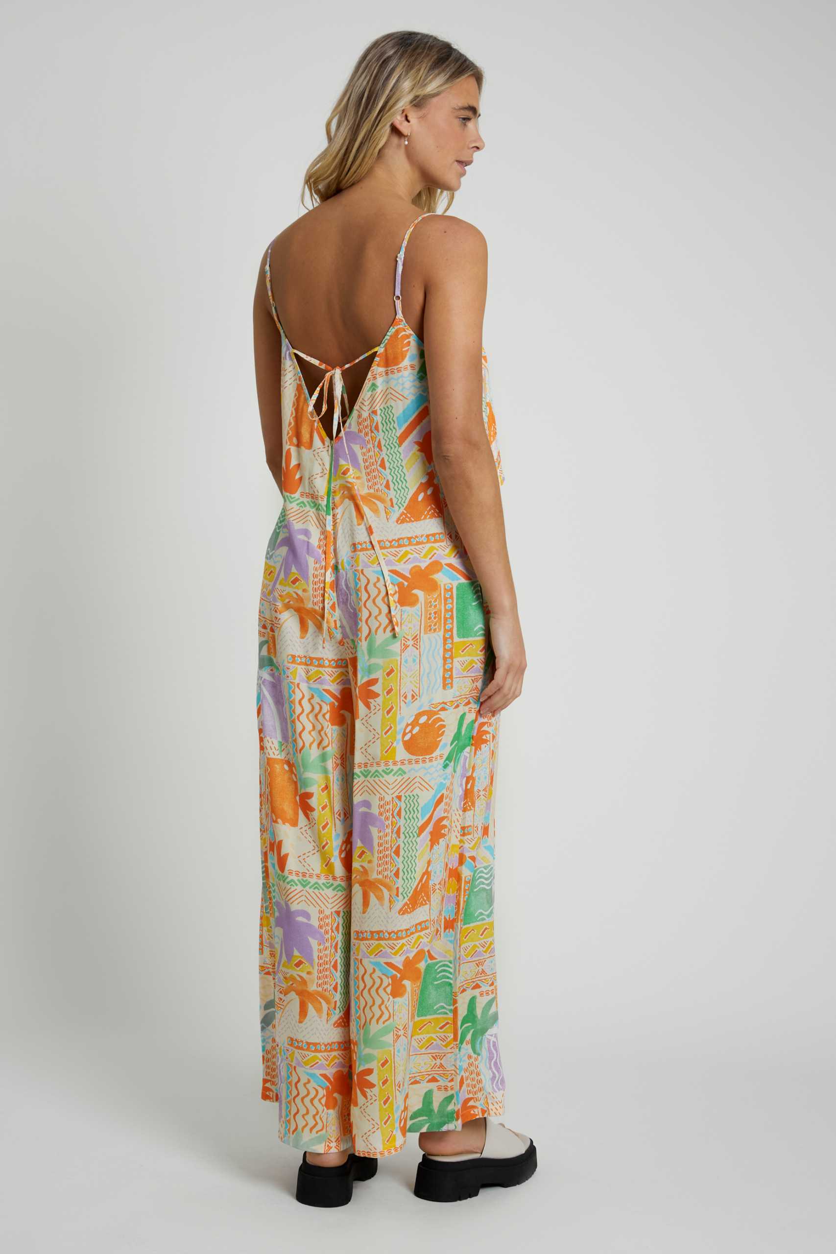 Native Youth Jumpsuit Beach Print