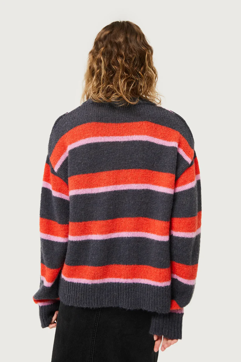 Compania Fantastica Strickpullover Dunkelgrau
