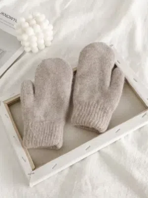 No Cream Handschuhe Fäustlinge Camel