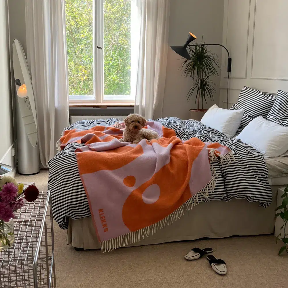 KlekksNo.8 Klekks Wolldecke No. 8