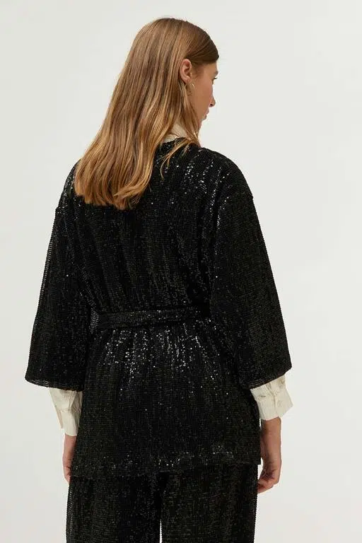 Compania Fantastica Kimono Schwarz