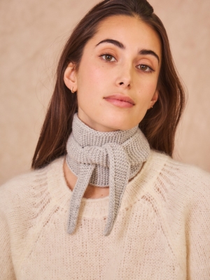 No Cream Calie Paris Sophie Schal grau