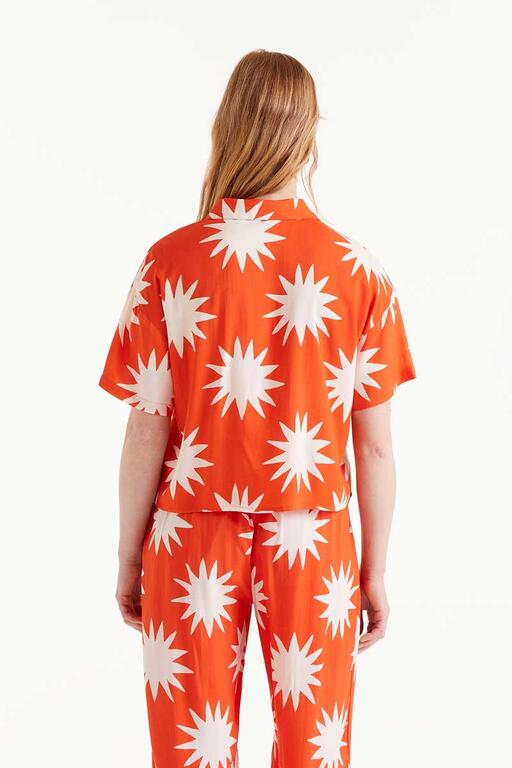 Compania Fantastica Bluse mit Sonnen