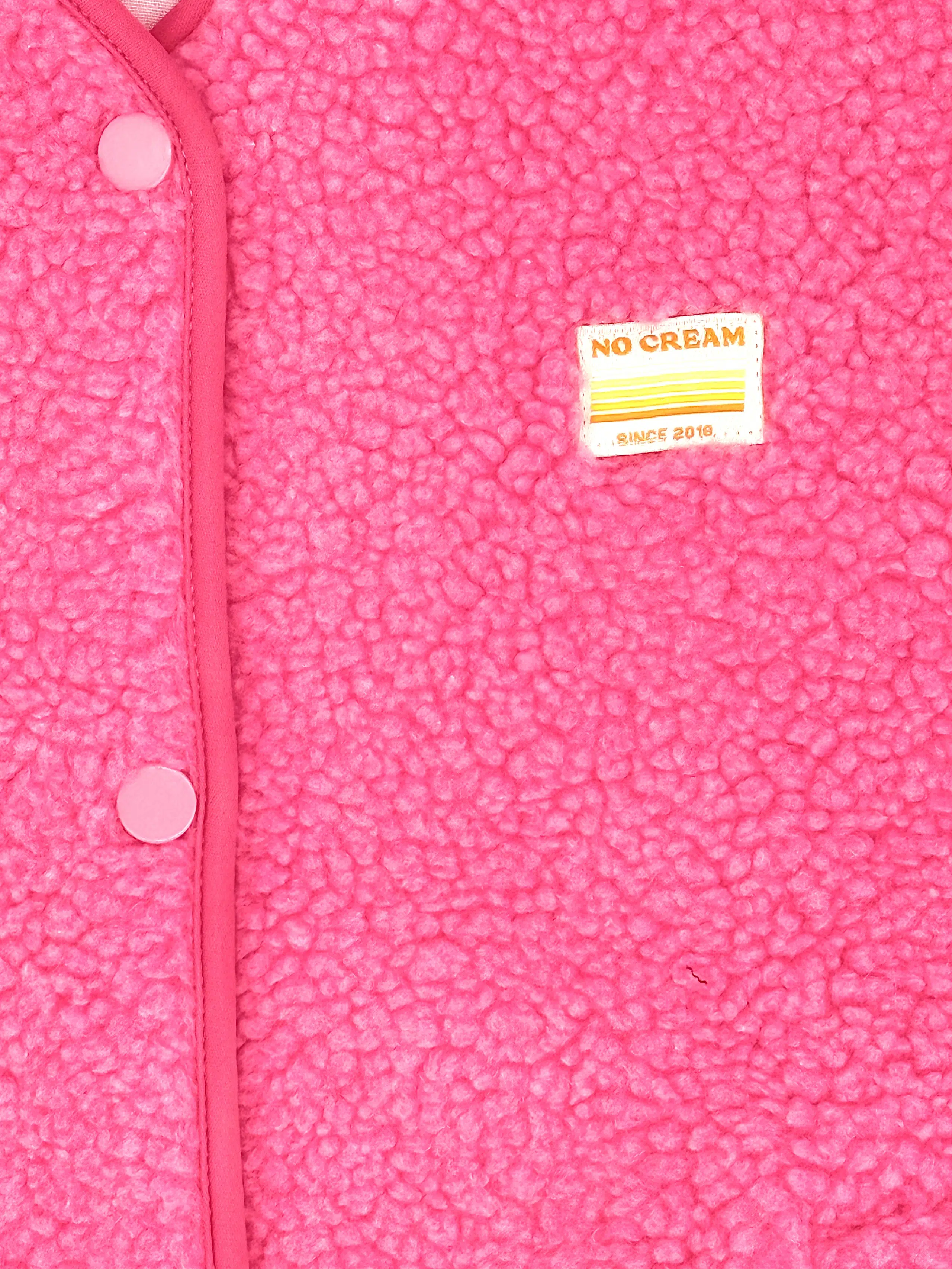 No Cream Teddyweste Vintage Pink No Cream Teddyweste Vintage Pink