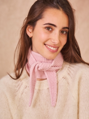 No Cream Calie Paris Sophie Schal rosa