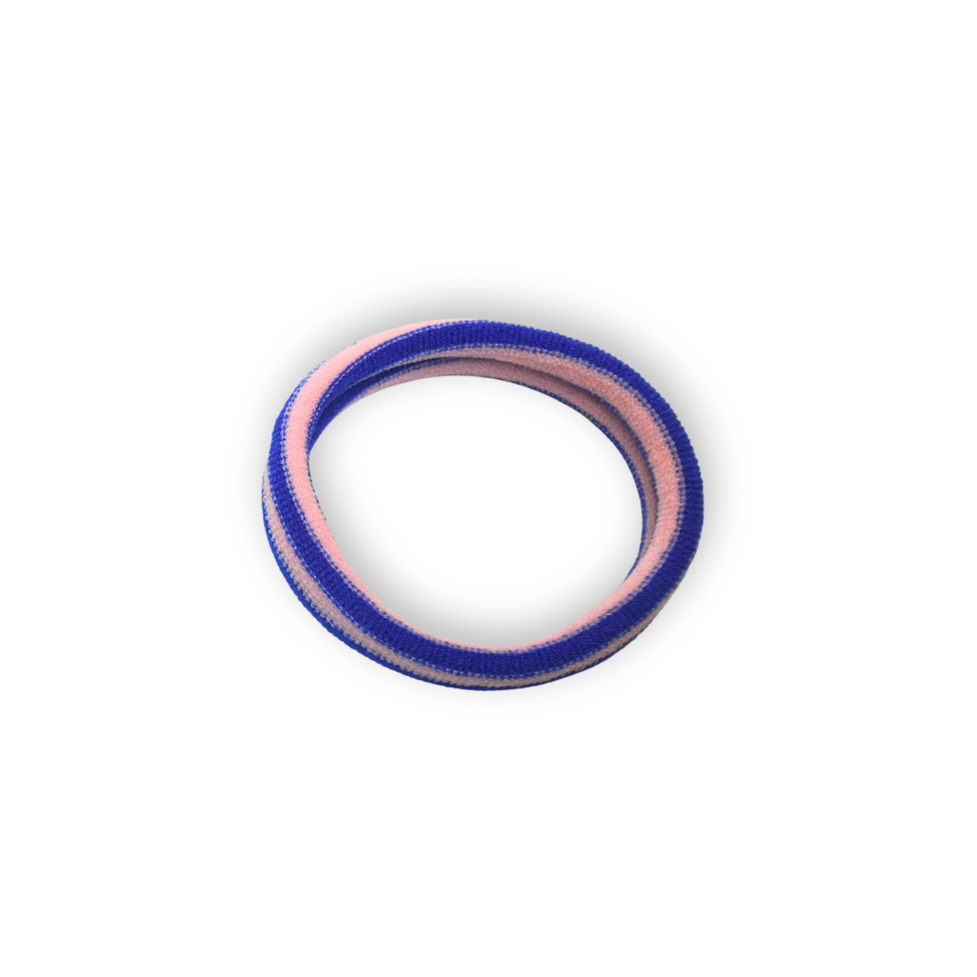 HERR&FRAUHEMPEL Haargummi Lulu rosa blau