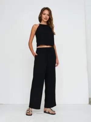24 Colours Hose Schwarz