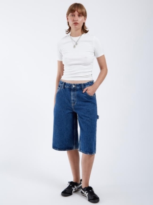 Dr.Denim Bree Shorts Stream Mid Retro
