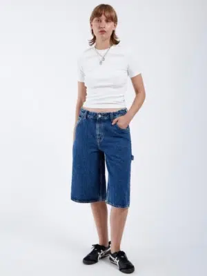 Dr.Denim Bree Shorts Stream Mid Retro