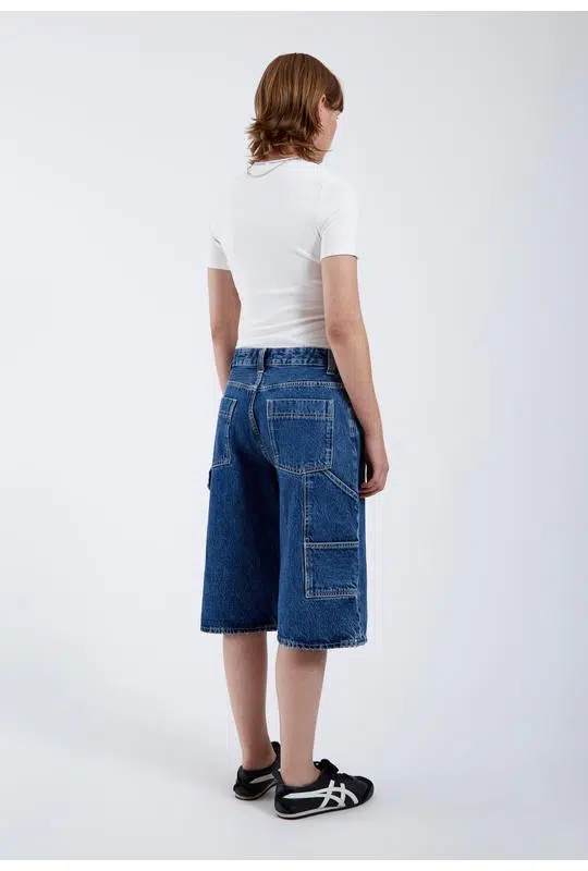 Dr.Denim Bree Shorts Stream Mid Retro