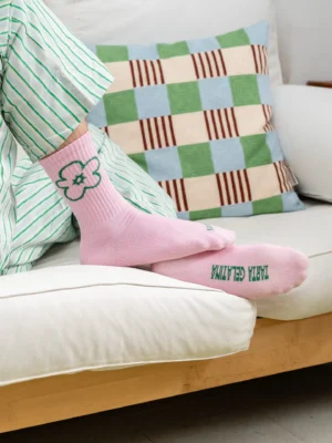 Tarta Gelatina Socken Slow Days rosa
