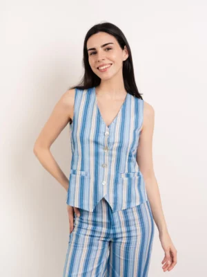 Mindtraveler Westentop blau